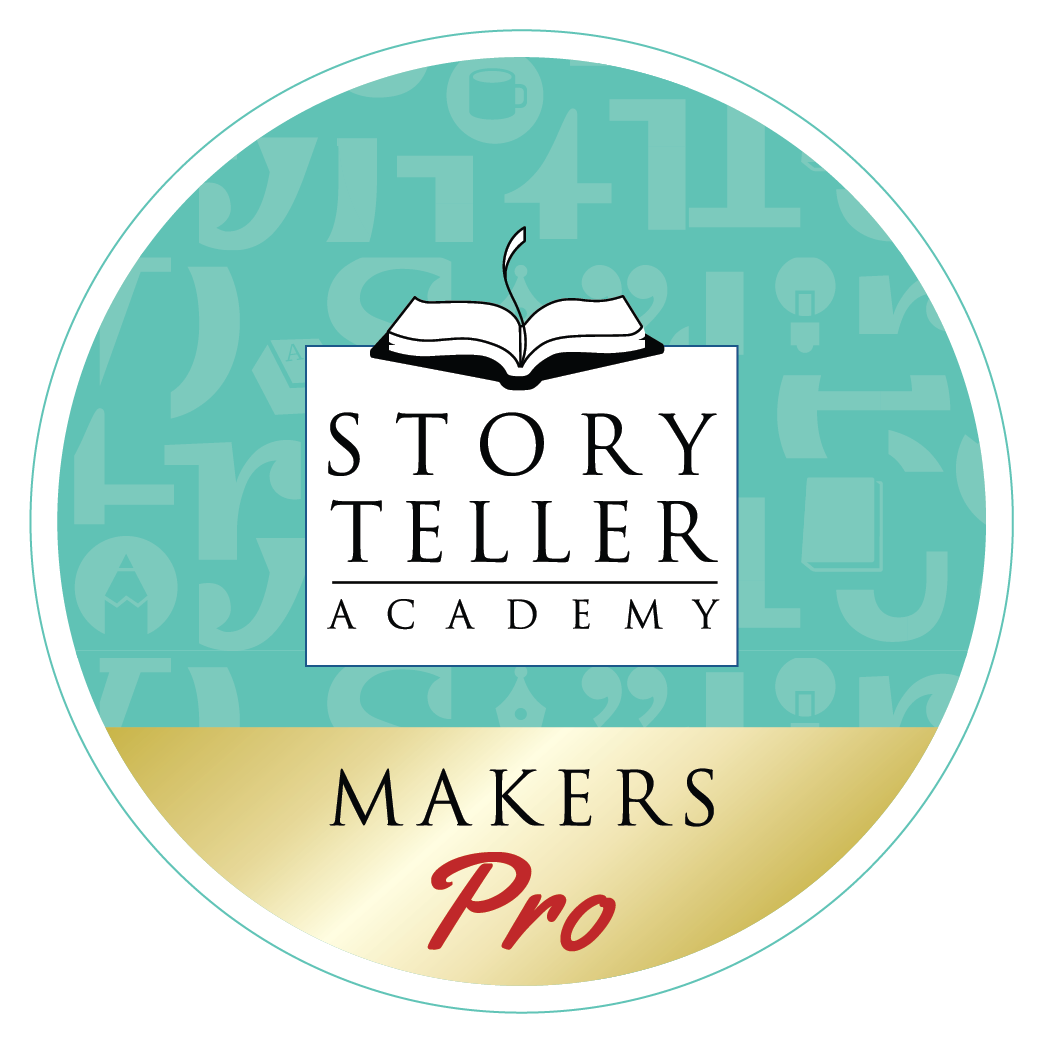 I’m a Storyteller Academy Makers Pro Member!