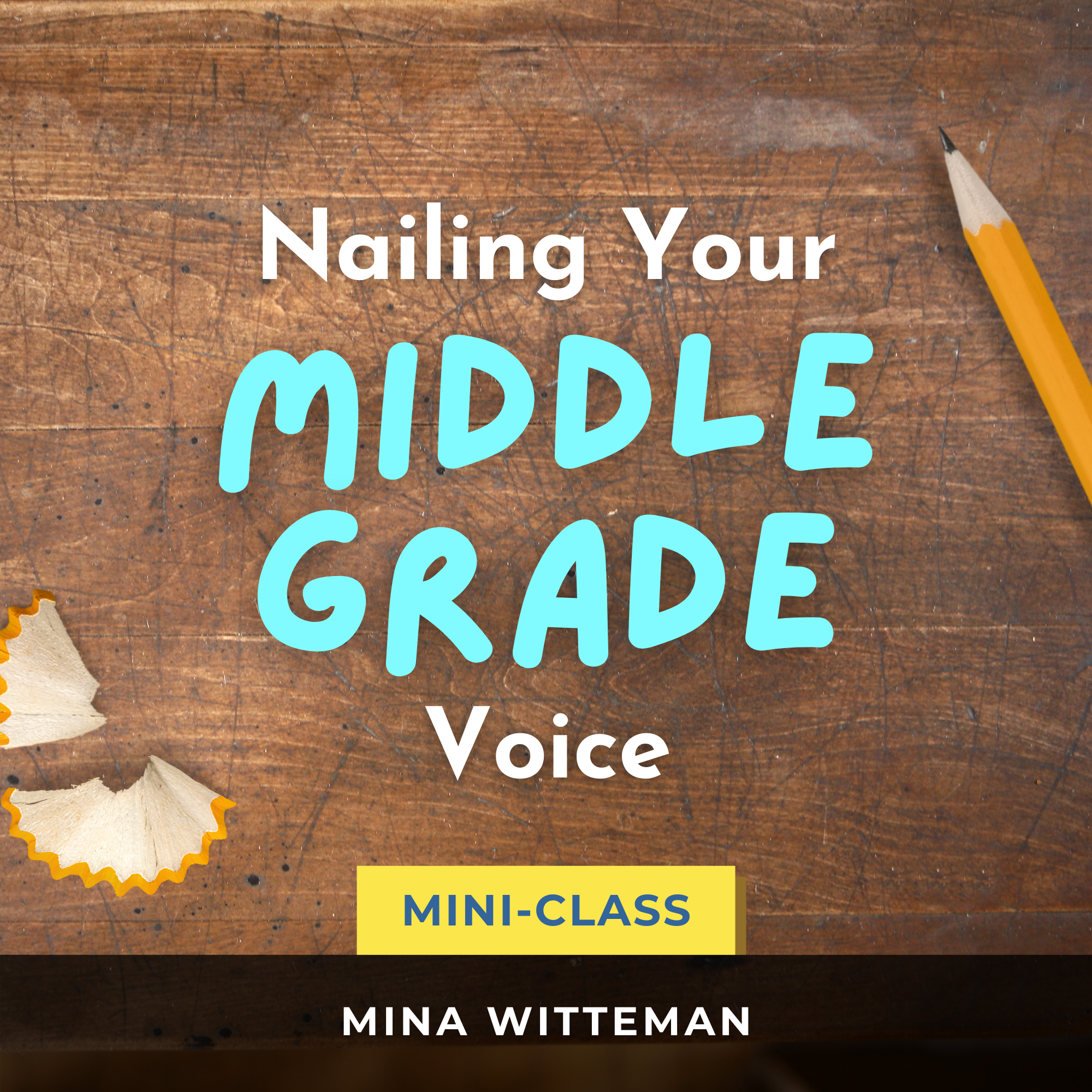 Nailing Your Middle Grade Voice